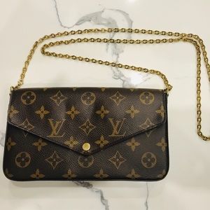 Authentic Louis Vuitton Pochette Felicie